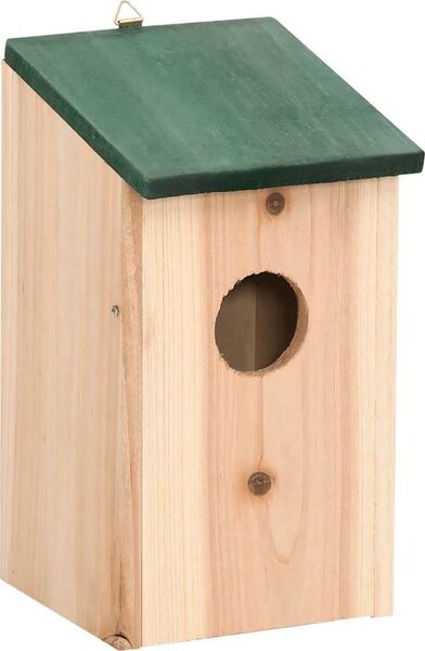 VidaXL Ptačí budky 4 ks dřevěné 12 x 12 x 22 cm [41012]