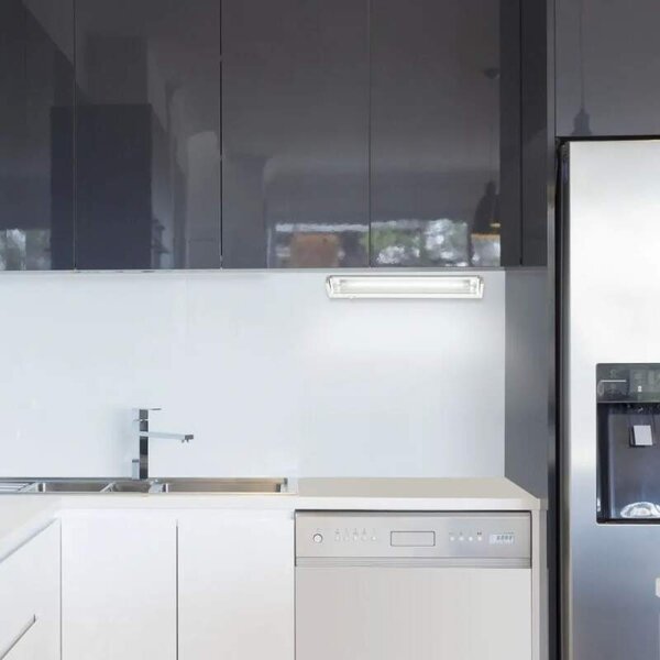 Rabalux 78057 EASYLIGHT - LED výklopné kuchyňské podlinkové svtítidlo s vypínačem a kabelem do zásuvky v bílé barvě, LED 5W, 390lm, 4000K, 35cm (LED úsporné svítidlo pod kuchyňskou linku v bílé barvě)