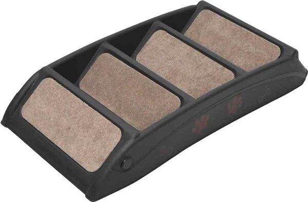 VidaXL Skládací schůdky pro psy 62 x 40 x 49,5 cm [170985] Barva: krémová