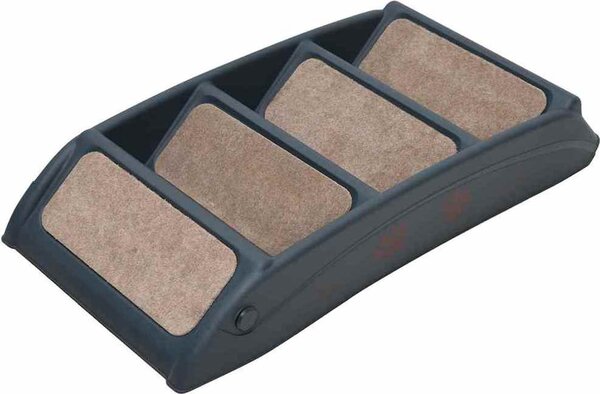 VidaXL Skládací schůdky pro psy 62 x 40 x 49,5 cm [170985] Barva: krémová