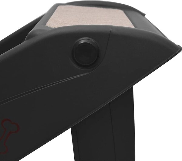 VidaXL Skládací schůdky pro psy 62 x 40 x 49,5 cm [170985] Barva: krémová