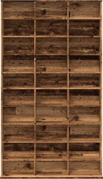 VidaXL Skříňka na CD 102 x 23 x 177,5 cm kompozitní dřevo [815090] Barva: Bílá