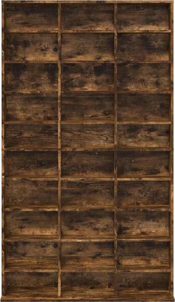 VidaXL Skříňka na CD 102 x 23 x 177,5 cm kompozitní dřevo [815090] Barva: Bílá