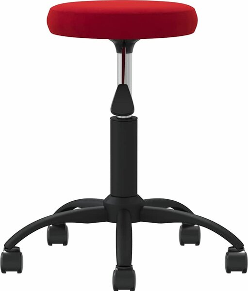 VidaXL Masážní stolička samet [3085738] Barva: světle šedá