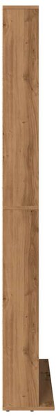 VidaXL Skříňka na CD 102 x 23 x 177,5 cm kompozitní dřevo [815090] Barva: Bílá