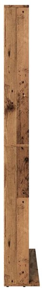 VidaXL Skříňka na CD 102 x 23 x 177,5 cm kompozitní dřevo [815090] Barva: Bílá