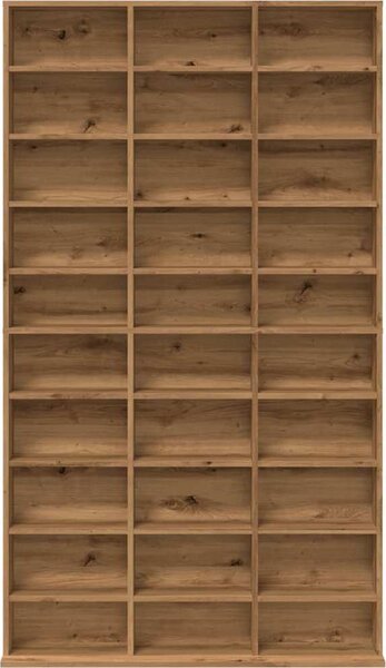 VidaXL Skříňka na CD 102 x 23 x 177,5 cm kompozitní dřevo [815090] Barva: Bílá