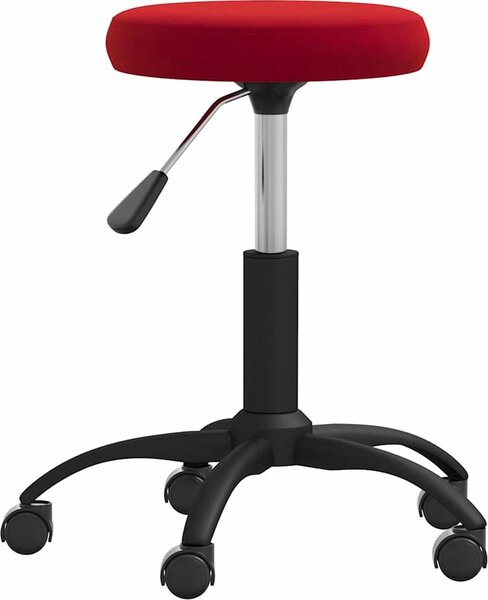 VidaXL Masážní stolička samet [3085738] Barva: světle šedá