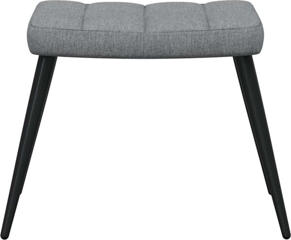 VidaXL Relaxační židle se stoličkou textil [327952] Barva: Modrá