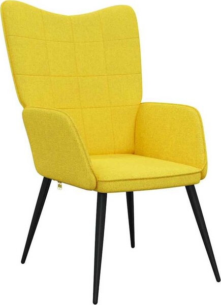 VidaXL Relaxační židle se stoličkou textil [327952] Barva: Modrá