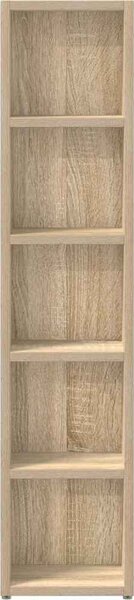 VidaXL Skříňky na CD 2 ks 21 x 16 x 93,5 cm dřevotříska [802703] Barva: Bílá