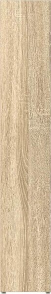 VidaXL Skříňky na CD 2 ks 21 x 16 x 93,5 cm dřevotříska [802703] Barva: Bílá