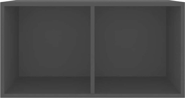 VidaXL Úložný box na LP desky 71 x 34 x 36 cm kompozitní dřevo [815254] Barva: Černý dub