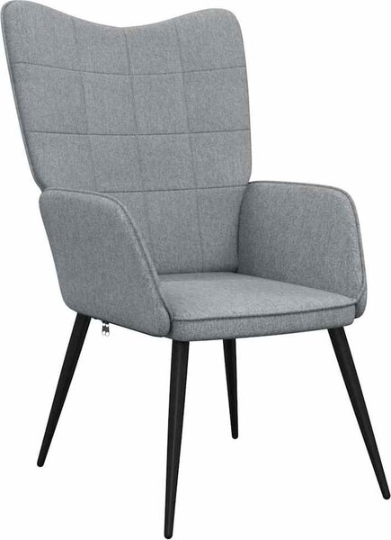 VidaXL Relaxační židle se stoličkou textil [327952] Barva: Modrá