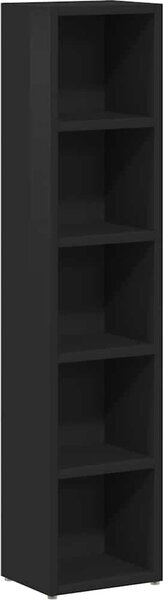 VidaXL Skříňky na CD 2 ks 21 x 16 x 93,5 cm dřevotříska [802703] Barva: Bílá