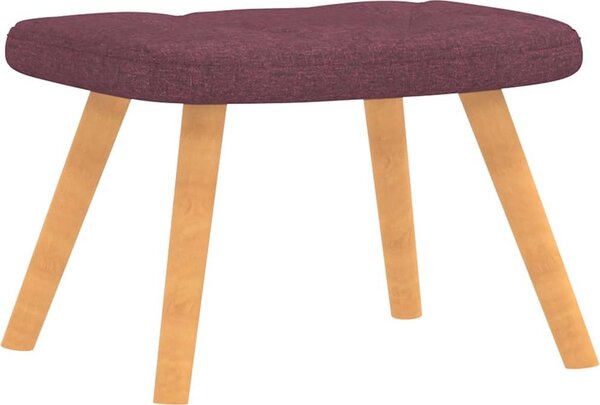 VidaXL Relaxační křeslo se stoličkou textil [327544] Barva: Tmavě šedá
