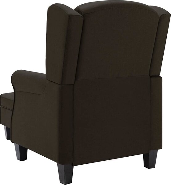 VidaXL Křeslo s podnožkou textil [320154] Barva: krémová