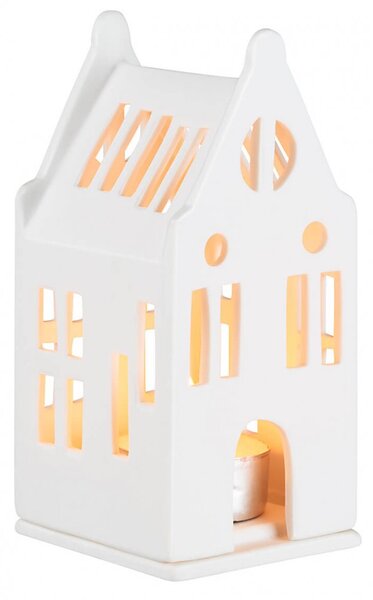Porcelánový svícen Domek 12,5 cm