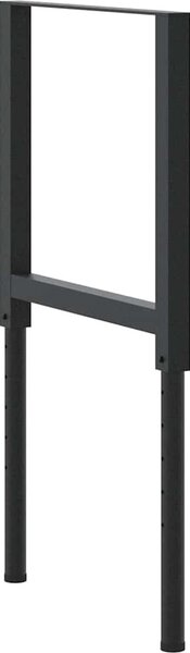 VidaXL Nastavitelné rámy pracovního stolu 2 ks kov 55 x (69–95,5) cm [147931] Barva: Šedá