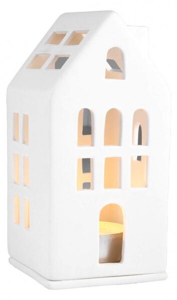 Porcelánový svícen Domek 13 cm