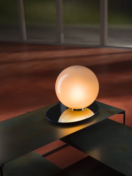 Bomma Luxusní stolní lampa Umbra, ⌀ 25cm Barva: Světle šedá