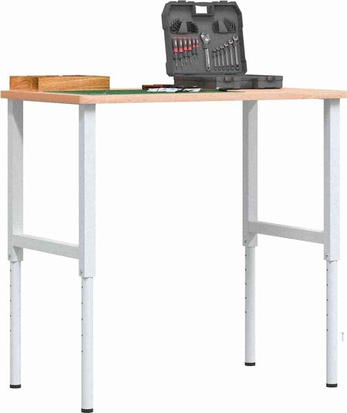 VidaXL Nastavitelné rámy pracovního stolu 2 ks kov 55 x (69–95,5) cm [147931] Barva: Šedá