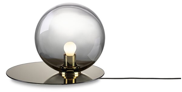 Bomma Luxusní stolní lampa Umbra, ⌀ 25cm Barva: Světle šedá