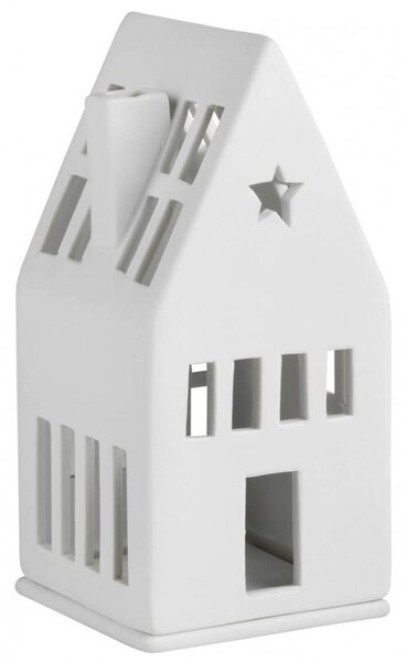 Porcelánový svícen Domek 13 cm