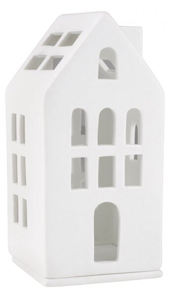 Porcelánový svícen Domek 13 cm