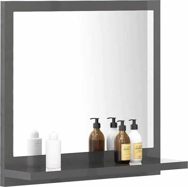 VidaXL Koupelnové zrcadlo 40 x 10,5 x 37 cm dřevotříska [804561] Barva: dub sonoma