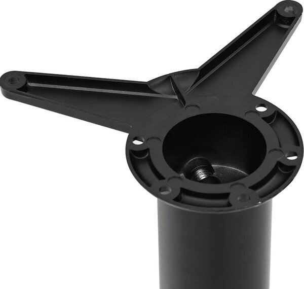 VidaXL 4 stolové nohy s nastavitelnou výškou , 870 mm [242134] Barva: Černá