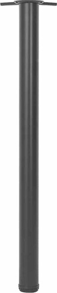 VidaXL 4 stolové nohy s nastavitelnou výškou , 870 mm [242134] Barva: Černá