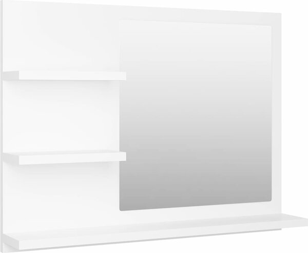 VidaXL Koupelnové zrcadlo 60 x 10,5 x 45 cm dřevotříska [815661] Barva: šedá sonoma