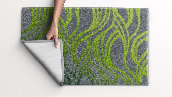 GRUND MAYRA - Koupelnová předložka zelená Rozměr: 60x100 cm