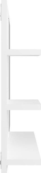VidaXL Koupelnové zrcadlo 60 x 10,5 x 45 cm dřevotříska [815661] Barva: šedá sonoma