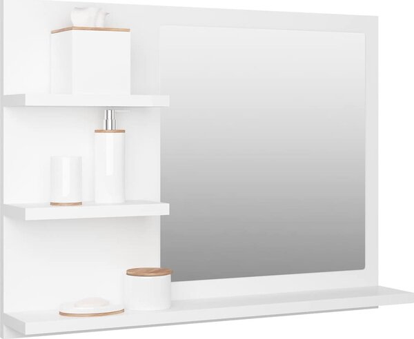 VidaXL Koupelnové zrcadlo 60 x 10,5 x 45 cm dřevotříska [815661] Barva: šedá sonoma