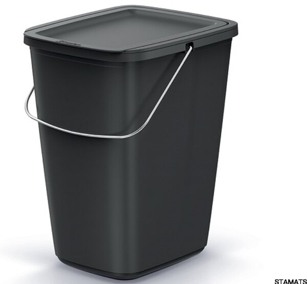 Prosperplast Odpadkový koš COMPACTO FLAS 9 L černý