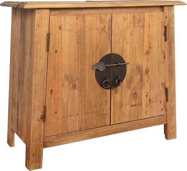 VidaXL Koupelnová skříňka pod umyvadlo masivní borové dřevo 70x32x63cm [246035]