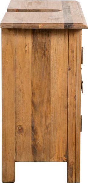 VidaXL Koupelnová skříňka pod umyvadlo masivní borové dřevo 70x32x63cm [246035]