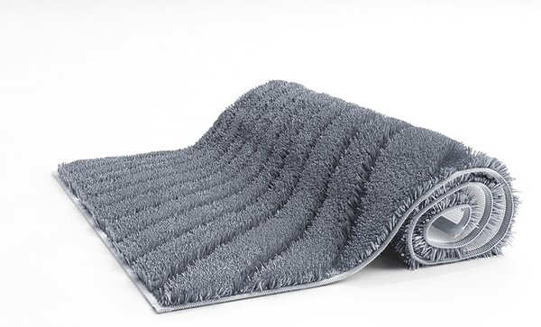 GRUND CAFFI - Koupelnová předložka antracitová Rozměr: 60x100 cm