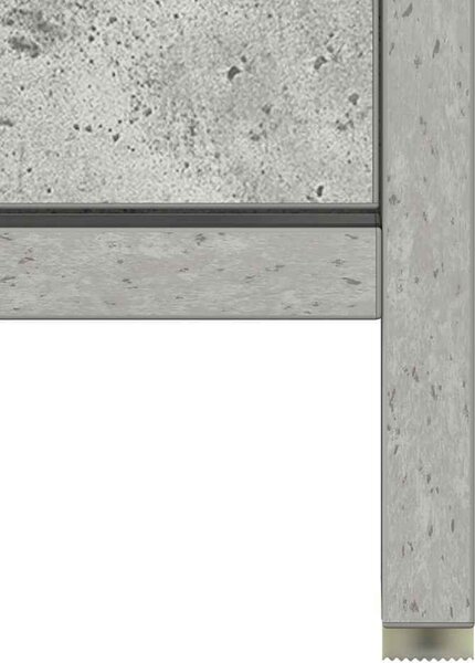 VidaXL Koupelnová skříňka 60 x 33 x 61 cm dřevotříska [802646] Barva: Betonová šedá