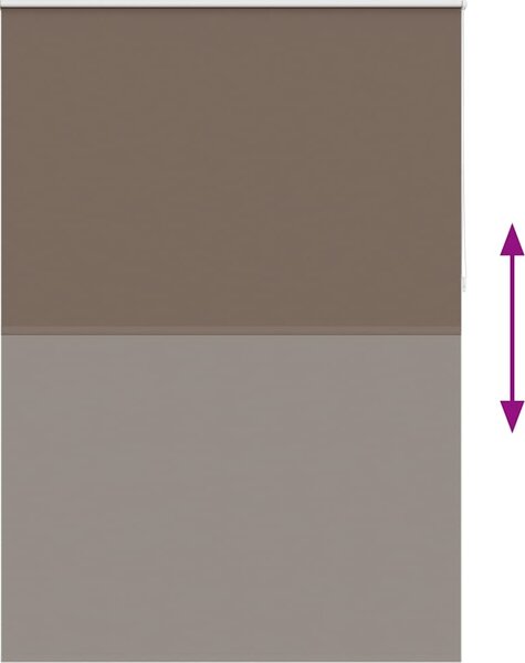 VidaXL Zatemňovací roleta 164,4 x 230 cm Šířka látky 160 cm námořnická [240178] Barva: Bílá