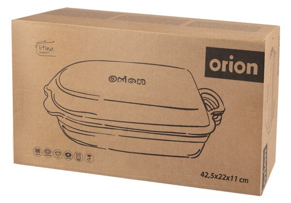 Litinový pekáč 22x42,5 cm LITINA SMALT – Orion
