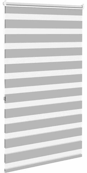 VidaXL Zebrová roleta 100,9 x 175 cm Šířka látky 96,7 cm [240211] Barva: Hnědá