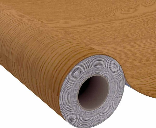 VidaXL Samolepící tapety na dveře 2 ks 210 x 90 cm PVC [146111] Barva: Tmavý dub