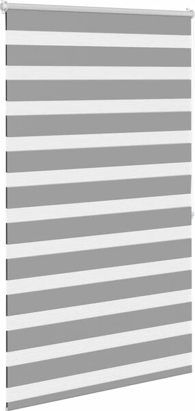VidaXL Zebrová roleta 100,9 x 175 cm Šířka látky 96,7 cm [240211] Barva: Hnědá