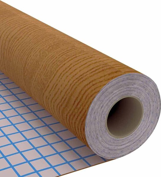 VidaXL Samolepící tapety na dveře 2 ks 210 x 90 cm PVC [146111] Barva: Tmavý dub