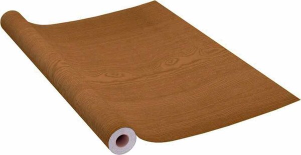 VidaXL Samolepící tapeta na nábytek 500 x 90 cm PVC [146118] Barva: Světlý dub