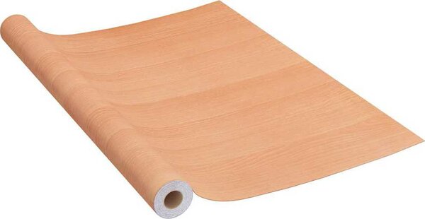 VidaXL Samolepící tapeta na nábytek 500 x 90 cm PVC [146118] Barva: Světlý dub