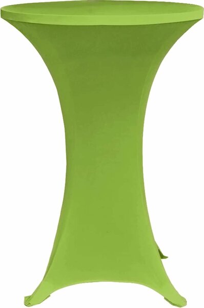 VidaXL Potahy na koktejlový stůl Ø 60 cm, strečové, 2 ks [131431] Barva: Bílá